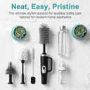 5-in-1 Long Handle Electric Water Bottle Brush, Straw Cleaner Brushes with Removable Brush Head, Water Bottle Brush, Bottle Brush,for Stanley Cups, Baby Bottles, Pacifiers