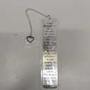 Inspirational Bookmark for Kids - Birthday Gift for Daughter, Stepdaughter, Teen Girls - Graduation, Back to School