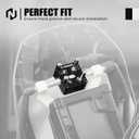 12MM GPS Holder Bar Clamp Compatible with Yamaha Tenere 700,Super Tenere XTZ1200 14-22,R1200 1250 GS and GSA 14-22,Aprilia Tuareg 660-2022