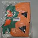 Ritatte Toddler Baby Girl Boy Halloween Outfit Funny Pumpkin Face Sleeveless Shirt Embroidery Pumpkin Spooky Season Tank Tops (18-24 Months, Orange-black)