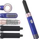 5in 1 Hair Straightener & Curler Iron for Long Hair, Instant Heat Up, Adjustable Temperature, Tangle Free Cord for All Hair Types