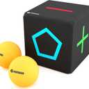 KOMBOID Ball Bouncing Skill Game for Teenagers and Adults. 12+ Years Old. Cube X 1, Single Cube, 2 Balls.