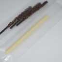 2 x Pretzel Rod Bags 2x10", 100pcs Heat Seal Bags Pretzels Individual Bag, Matte