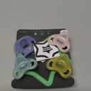 Tommee Tippee Ultra-Light Silicone Pacifier, 6-18 Months, Symmetrical One-Piece Design, BPA-Free Silicone Binkies, Pink/ Violet/ Yellow, Pack of 4