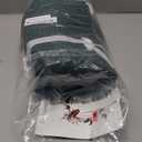 XUANGUO Woven Cotton Storage Baskets - 3-Pack Round Bins (10x10x7'') for Shelves, Closets & Bookcases | Durable Rope Organizers for Nursery, Baby, Toys, Easter & More (dark green)