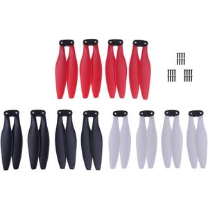 3 Sets 12 pcs Red White Black Foldable Propeller for HS720 HS720E Four-axis Aircraft Blade Aerial Photography Brushless Drone Accessories