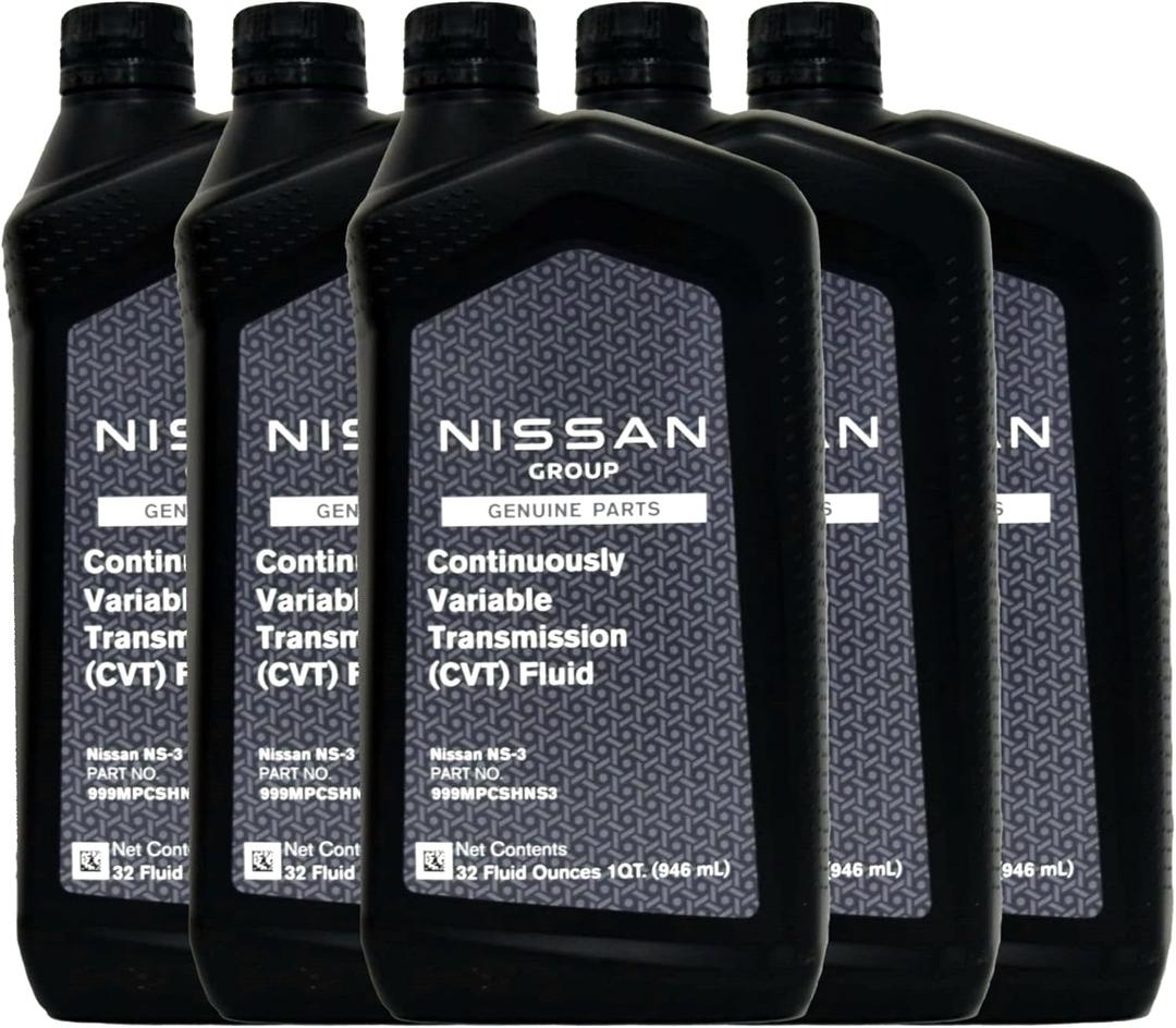 Nissan Genuine OEM CVT-3 Transmission Fluid 999MP-NS300P (5 Quarts)