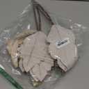 Soulchen 2 Pcs 18 Inch Champagne Gold Jumbo Giant Christmas Poinsettia Tree Topper Extra Large Xmas Tree Ornament Gold Christmas Decoration Glitter Poinsettia Flower for Wreath Garland Holiday Decor