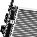 Aluminum Core Radiator Compatible With 2015-2022 Ford Mustang GT 3.7L V6 5.0L V8 13489 2015 2016 17 18 19 20 2021 2022