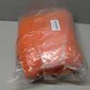 TREELY Soft Knit Throw Blanket for Couch Sofa or Bed Throw Size,100% Cotton Warm Cozy Decorative Knitted Throws Blanket for All Seasons (50"x60", Orange)