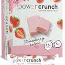 Power Crunch Protein Wafer Bars, High Protein Snacks with Delicious Taste, Strawberry Crème, 1.4 Ounce (12 Count), BBD: 04/04/2027