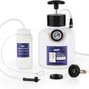 Orion Motor Tech Brake Bleeder Kit, 2.5L Pressure Brake Bleeder Set with 43.5mm Adapter, 2.6qt Brake Fluid Extractor with 500mL Brake Bleeder Bottle Compatible with Jeep Cherokee Wrangler Liberty More