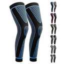 Full Leg Sleeves Long Compression Leg Sleeve Knee Sleeves Protect Leg, for Man Women Basketball, Arthritis Cycling Sport Football, Reduce Varicose Veins and Swelling of Legs XL