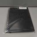 Cossac Undated Fitness Journal & Workout Planner - Designed by Experts Gym Notebook, Workout Tracker,Exercise Log Book for Men Women (Black)