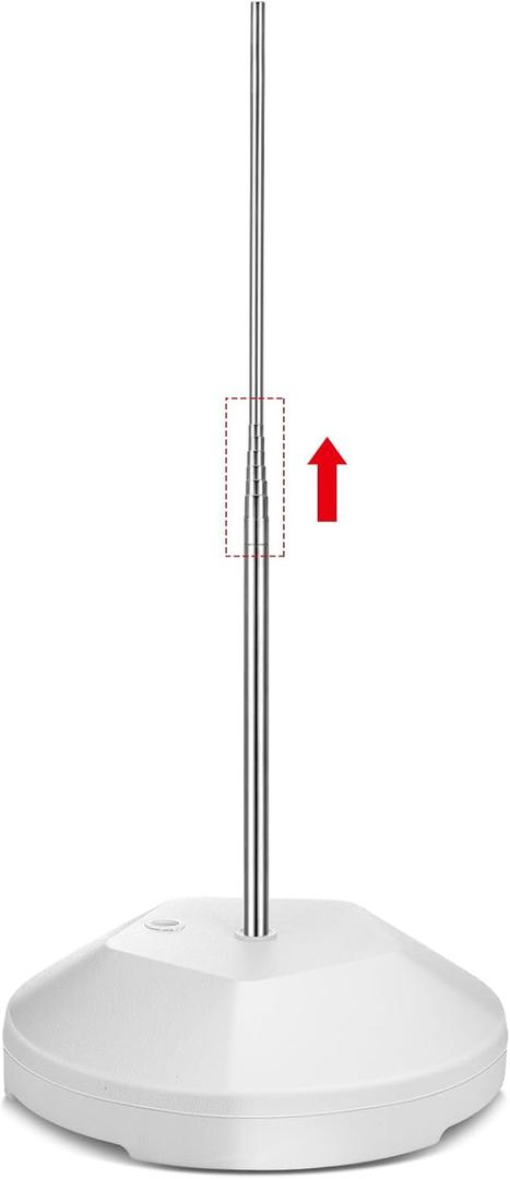 Pool Float Storage Rack 13 x 78 Inch Pool Float Holder Stainless Steel Equipment Holder Water Filling Base Portable Scalable Outdoor Rack for Swimming Outdoor Storage(White)