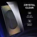 for Samsung Galaxy S24 FE Tempered Glass Screen Protector [Military Grade Shatterproof & Longest Durable], Auto Dust-Elimination Installation Box, Bubble Free, HD Clear, Easy Installation, 2 Pack
