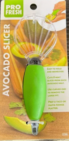 Pro Fresh Avocado Slicer With Ergonomic Handle & Stainless Steel Blades