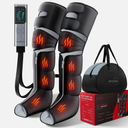 Pryfey Leg & Foot Massager w/ Heat & Compression - 12 Intensities, 6 Modes
