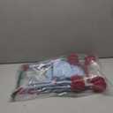 My First Baby Doll Stroller for Toddlers 3 Year Old Girls, Little Kids | Folding Baby Stroller for Dolls, Toy Stroller for Baby Dolls with Bottom Storage Basket, Foldable Frame, Canopy, Seatbelt (Light Denim)