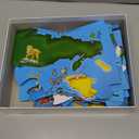 Melissa & Doug World Map Jumbo Jigsaw Floor Puzzle (33 pcs, 2 x 3 feet)