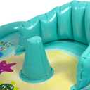 SwimSchool Infant Baby Pool Floats, Free Swimming, Super Buoyant Ages 6-24 Months Multiple Colors/Styles Adjustable Canopies and Seats, Splash & Play Baby Floaties