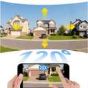 FOSCAM 4K 8MP Security Cameras Wireless Outdoor, 5GHz&2.4GHz WiFi Surveillance Camera for Home Security Outside, 120 FoV, 20x Zoom, AI Detect Human/Vehicle (8MP WiFi Cam(2pack))