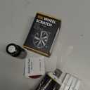 Titanium Gray Rim Touch Up Paint, Rim Repair Kit Curb Rash, Wheel Touch Up Paint for Quickly Fix Rim's Scratches, Chips and Surface Damage