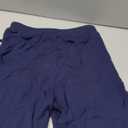 Women's 2 Piece Lounge Set Long Sleeve Crop Top and High Waisted Flare Pants Soft Knit Loungewear Outfit (Navy) XS