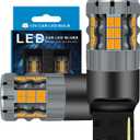 Zyvirexa 7440 LED Turn Signal Bulbs Compatible For Nissan Maxima 2002/2003 (Front/Rear) & 2009-2019 (Rear), Amber Yellow, Plug and Play, Pack Of 2