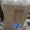 oneinmil Fireplace TV Stand with 36 Electric Fireplace, 80 2 Tier TV Console Stand for TVs Up to 90"", LED Light Entertainment Center, Fireplace for The Living Room TV Stand, White, H21014WH-80