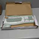 Wireless Keyboard and Mouse Combo,2.4G Full Size Ergonomic Curved Silent Keyboard with Fn Multimedia Keys for Office and Home, 3-DPI Quiet Mouse for Windows,Mac OS Desktop/Laptop/PC(Avocado Green-A)