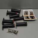 Storify 7Pcs Metal Adjustable Height Bed Support Legs for Bed Frame Metal Adjustable Furniture Legs for Sofa/Cabinet/Couch/Dresser/Table,Heavy Furniture Replacement Legs (4.7-8.2 inch (7pcs))