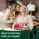 44 pcs Succulent Tool Set - 39.4" Indoor Plant Repotting Mat and 19 Pcs Mini Gardening Hand Tools Bag, Garden Plants Transplanting Supplies for Women Gardener Gifts Outdoor, Green