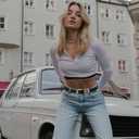 Earnda Leather Belts for Women Jeans Pants Skinny Waist Belt Gold Buckle Ladies Thin Belt 0.91" Width (Small: 26"-28" (Pant 4-6))