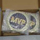 Tondiamo 3 Pcs Sports Turnover Chains for MVP Players 6" Large Champion Medals for Basketball Football Soccer Baseball Softball Volleyball Most Valuable Players Medals for Team Awards