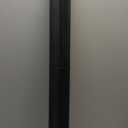 Cordless Light Filtering Mini Blind - 36 Inch Width, 48 Inch Length, 1" Slat Size - Black - Cordless GII Morningstar Horizontal Windows Blinds for Interior by Achim Home Decor