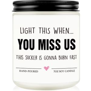 Farewell Gifts for Coworkers Coworker Leaving Gifts for Women Farewell Decorations Party We Will Miss You Decorations Goodbye Gift for Coworkers Going Away Gift for Coworker Women Lavender Candle