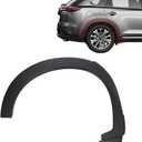 SecosAutoparts Rear Right Side Fender Trim Compatible with Mazda CX-9 2016-2023 Replace# TK48-51-W50F TK48-51-W50H TK4851W50F TK4851W50H Rear Passenger Wheel Arch Fender Molding Trim