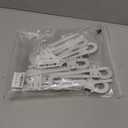 12 Packs Baby Proofing Sliding Cabinet Locks modacraft U-Shaped Child Safety Latches Adjustable White Locks for Handles Knobs Drawers Closet Cupboard