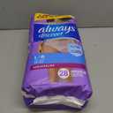 Always Discreet, Incontinence & Postpartum Underwear for Women, Maximum, Large, 28 Count