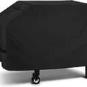 Unicook 28 Inch Griddle Cover for Blackstone and Nexgrill Cooking Station, Outdoor Flat Top BBQ Grill Cover with Sealed Seam, Heavy Duty Waterproof Fade Resistant, Black