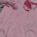 Niipty Two Piece Workout Set for Women Long Sleeve Top Matching High Waist Scrunch Butt Shorts Gym Sets Yoga Outfits - Pink S