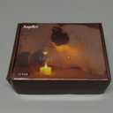 12 Pack Flameless Tea Lights Candles Battery Operated, Crystal Led Tealight Candles,Votive Electric Fake Candles for Valentines Wedding Diwali Christmas Decorations