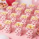 Valentine's Day Heart Conversation Popcorn Boxes - 60 Pcs Valentine's Day Treat Goodie Containers for Kids SchoolWedding, Birthday & Galentine Party Supplies