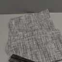 Placemats Set of 4 - Easy Clean Woven Vinyl Placemats for Dining Table, Indoor/Outdoor Place Mats, Washable PVC Table MatsGray