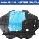 Front Lower Engine Splash Shield Guard Compatible with Honda HRV 2016 2017 2018 2019 2020 2021 2022 HR-V, Under Car Shield Cover MPN HO1228146 74111T7WA00 Replacement for Engine Splash Guard