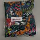 Smiry Printed Couch Cushion Covers, Stretch Soft Couch Covers for Sofa, Washable Non-Slip Sofa Slipcover Furniture Protector for Indoor and Outdoor (Backrest L, Blue Green)