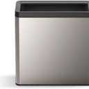 Kohler K-31313-ST 12-Liter Open-Top Trash Can, Stainless Steel