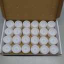 Homemory 24Pcs Flickering Flameless Candle Battery Operated, 200+Hours Fake Electric LED Tea Lights for Votive, Centerpiece Table Decorations, Wedding, Aniversary, Halloween, Christmas