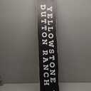 Yellowstone TV Show Dutton Ranch Horizontal Wood Wall Decor - Large Yellowstone Dutton Ranch Sign